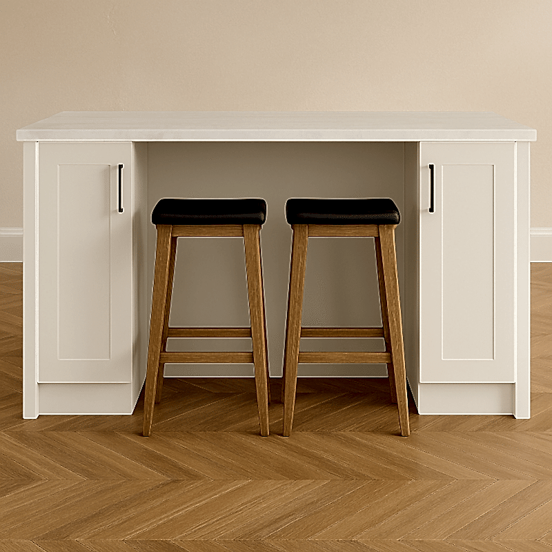 DA021 Mutfak Adası - Lake Boyalı Cnc İşlemeli Country Kapak