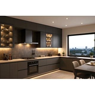 Futuristik Mutfak Dolabı Modeli | Köşe Model | Özel Seri