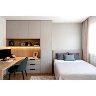 Home Office Çalışma Masası, Yatak Odası Elbise Dolabı Genç Odası HM02Z8 Modeli