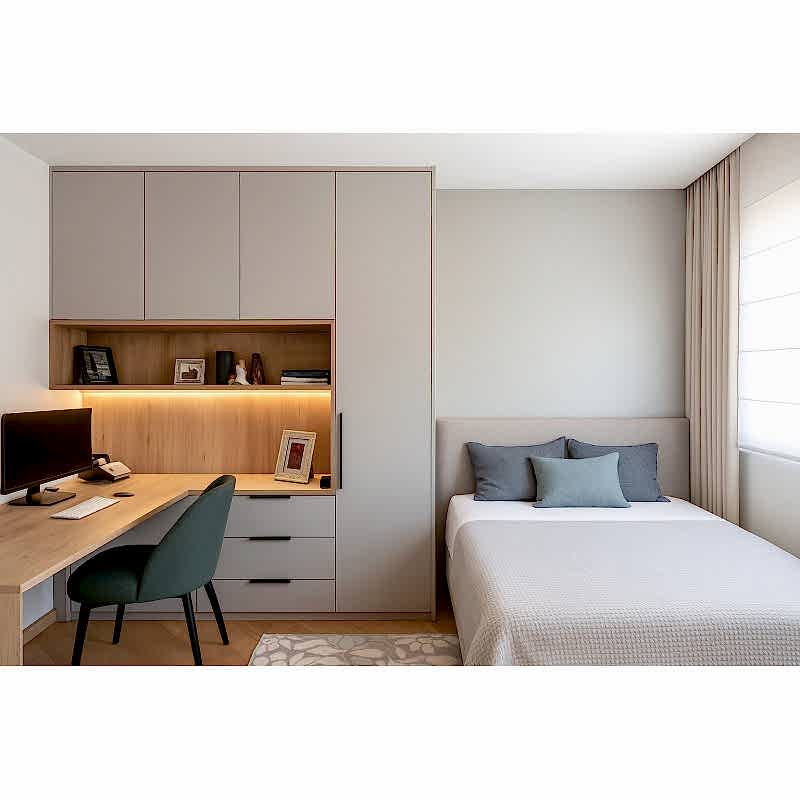 Home Office Çalışma Masası, Yatak Odası Elbise Dolabı Genç Odası HM02Z8 Modeli