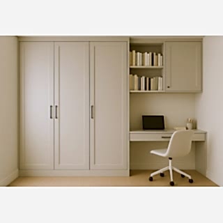 Çalışma Masası, Yatak Odası Elbise Dolabı HM02Z7 Modeli