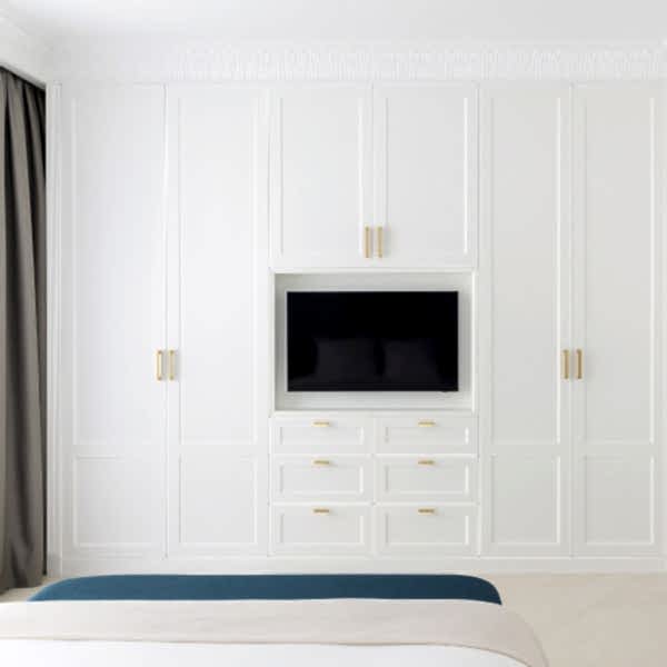 Country Gömme TV Ünitesi, Yatak Odası Elbise Dolabı YT02A3 Modeli
